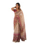 Vasthrlay Handloom Grey Beige Traditional Saree