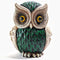 The Spiritual Living Classy Green Owl Statue for Good Luck | Feng Shui Items