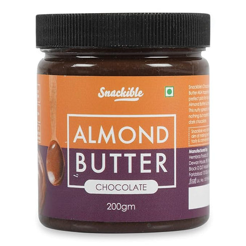 Snackible Chocolate Almond Butter