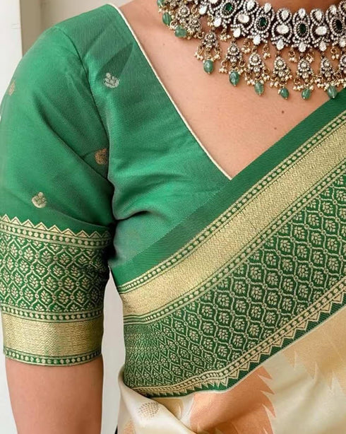 Vasthrlay Banarasi Traditional Weaving Unstitched