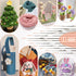 107 Pcs Crochet Kit for Beginners Adults with Yarn Set, DIY Tools, Hook & Needle Set
