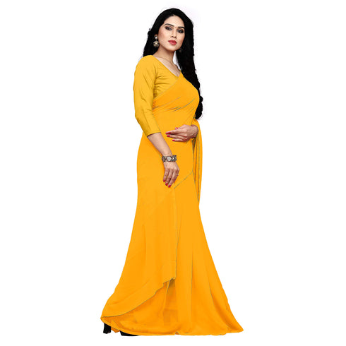 Vasthrlay Georgette Unstitched Saree