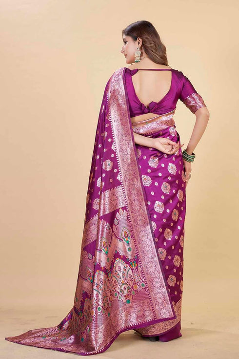 Vsathrlay Kanjivaram Banarasi Festival Wedding Ethnic Wear