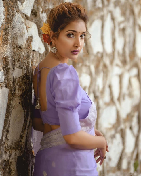 Vsathrlay Banarasi Kanchipuram Saree