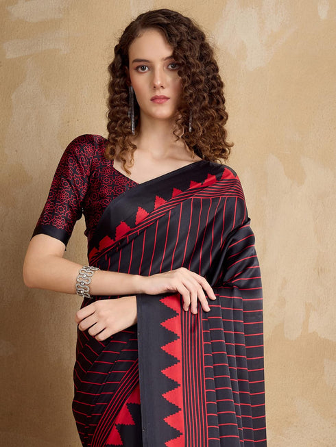 Vasthrlay Striped Printed Unstitched Rj Ethnic Wear