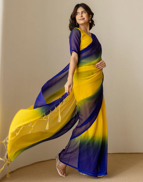 Vasthrlay Womens Printed Minute Green Saree