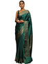 Vsathrlay Saree Kanjivaram Silk Pari Navy