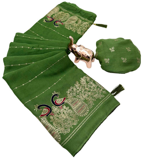 Vasthrlay Georgette Peacock
