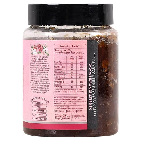 Urban Platter Rose Petal Gulkand