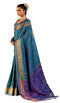 Vasthrlay Kanjivaram Unstitched Jacquard Stylish Saree