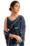 Vasthrlay Organza Saree Stone