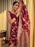 Vasthrlay Organza Designer Unstitched Saree