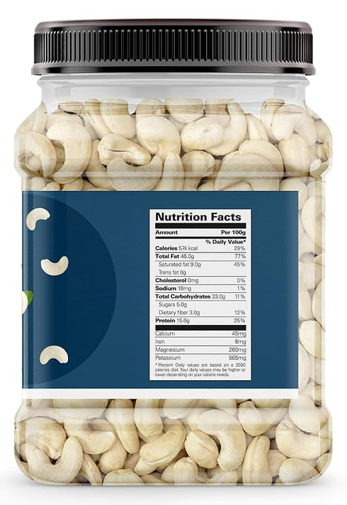 kitchen Jungle Whole Cashew/Kaju Nuts