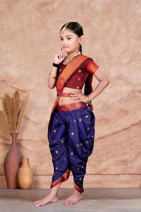 Vasthrlay Paithani Maharashtrian Beutiful Contrast