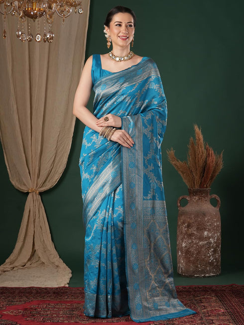 Vasthrlay Kanjivaram Woven Blouse Ethnic Wear