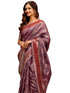 Vasthrlay Weaving Banarasi Unstitched Maroon Saree