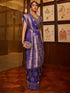 Vasthrlay Exquisite Traditional Intricate Gold Tone Saree