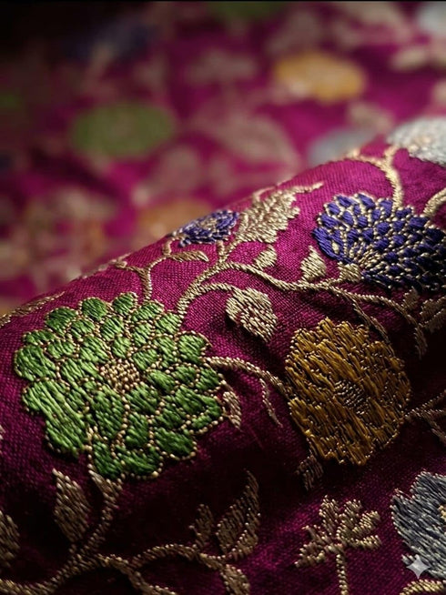 Vasthrlay Meenakari Banarasi Multicolour
