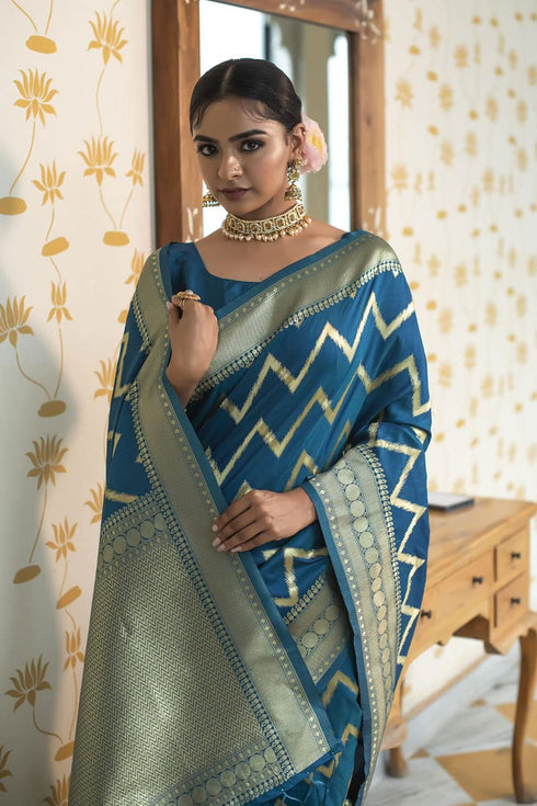 Vasthrlay Banarasi Designer Saree