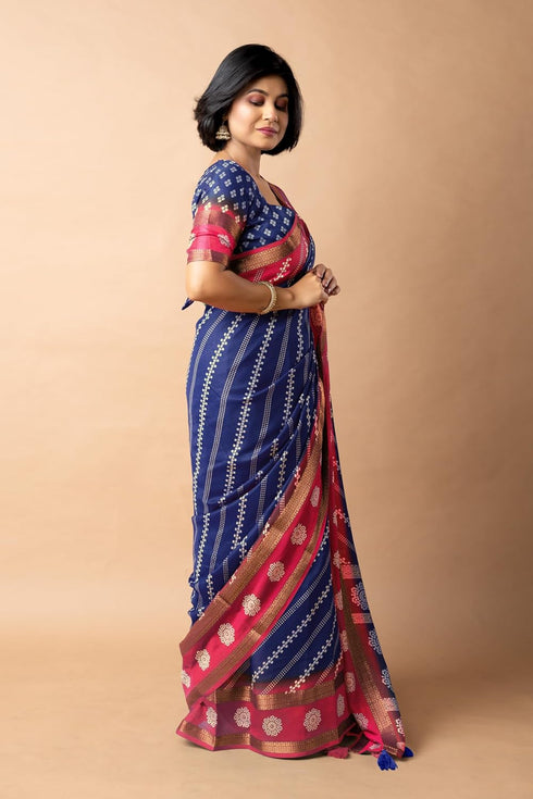 Vasthrlay Fashion Bandhani Printed Ethnic Wear