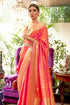 Vasthrlay Kanjivaram Unstitched Occasions Luxurious Saree