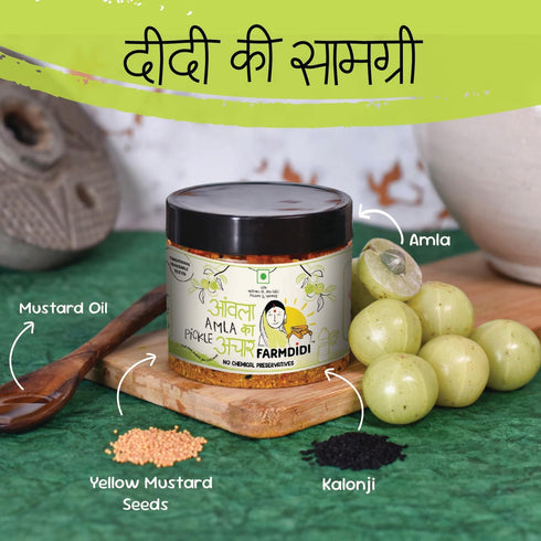 FarmDidi Amla Achar 325gm