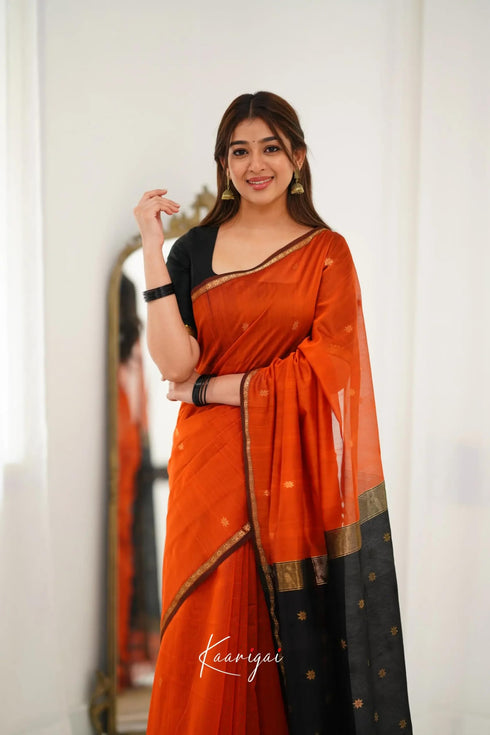 Vasthrlay Banarasi Printed Unstitched Saree