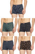 Dixcy Scott Men's Cotton Trunks (Pack of 5) (scott crazy trunk 80-110_Multicolor_36 inch_90 cm)