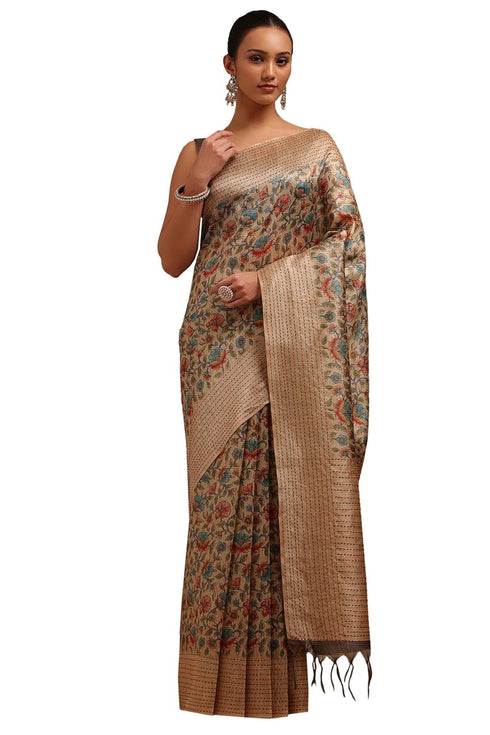 Vasthrlay Chanderi Kalamkari Thread