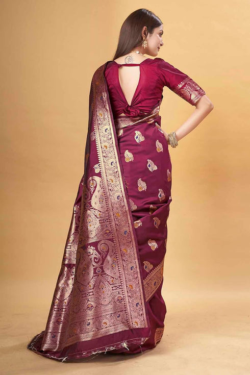 Vsathrlay Kanjivaram Banarasi Festival Wedding Ethnic Wear