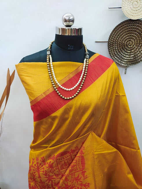 Vasthrlay Tussar Saree Design