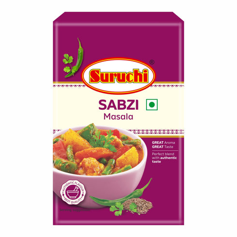 Suruchi Premium Sabji Masala 100g Perfect Spice Blend