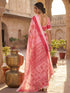 Vasthrlay Chanderi Printed Coffee Saree