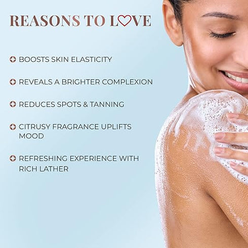 Just Herbs Lime and Liquorice Vitamin C Brightening Body Wash