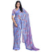 Vasthrlay Georgette Printed Unstitched Multicolor Saree