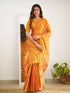 Vasthrlay Handloom Embroidery Unstitched Gold Ethnic Wear