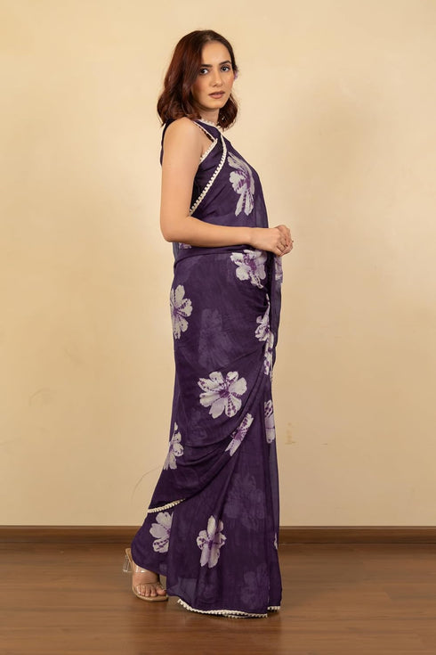 Vasthrlay Fashion Chiffon Printed Ethnic Wear