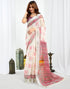 Vasthrlay Unstitched Readymade Traditional Pink Saree