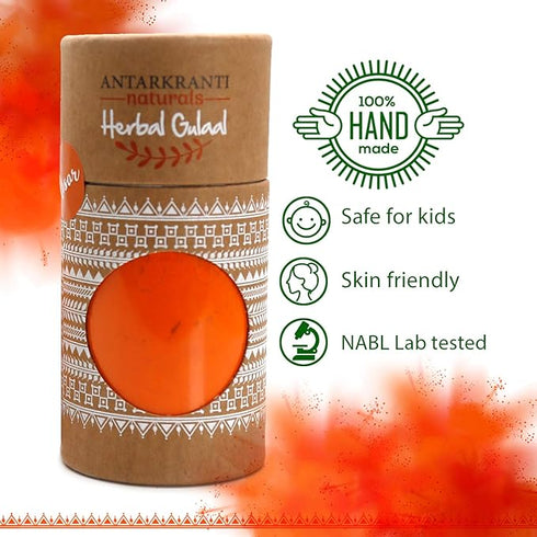 Antarkranti Naturals Orange Herbal Handmade Gulal