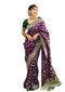 Vasthrlay Banarasi Elephant Unstitched Saree