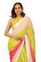 Vasthrlay Fashion Georgette Geometric Green Ethnic Wear