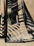 Vasthrlay Printed Off White1 White Saree