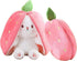 Niku Rabbit with Chain Reversible Bunny Rabbit Soft Stuffed Toys