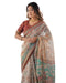 Vasthrlay Handloom Geometric Turquoise Saree