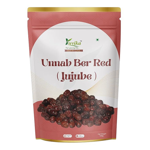 YUVIKA Unnab Ber Red - Zizyphus Sativa Gaetn - Jujube 100 Grams