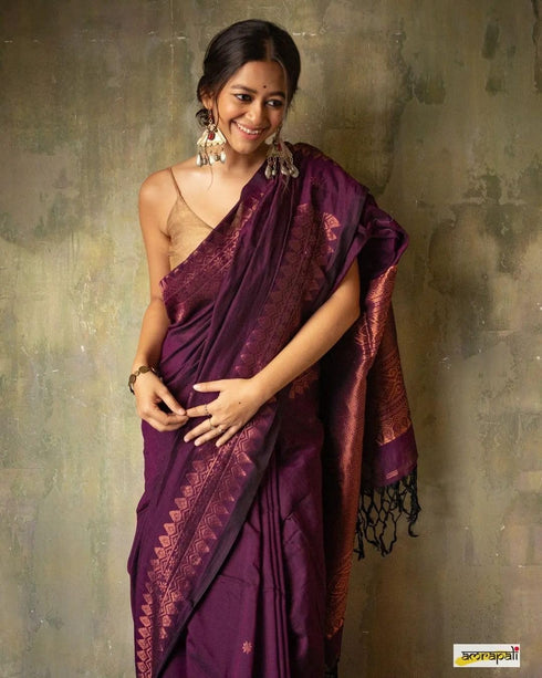 Vasthrlay Traditional Unstitched Saree