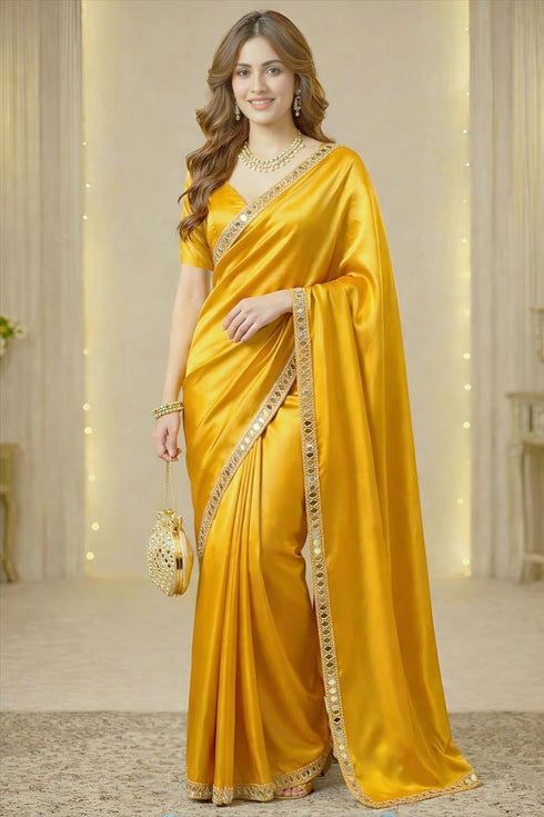 Vasthrlay Pleated Readymade Unstitched Ethnic Wear