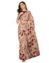 Vasthrlay Womens Printed Unstitched Purple Saree