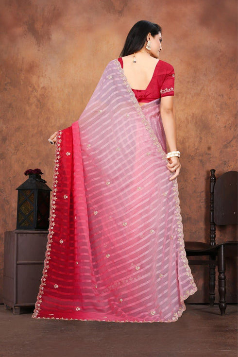 Vasthrlay Designer Embroidered Elegant Cutwork