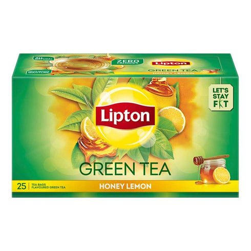 Lipton Honey Lemon Green Tea Bags 25 Pcs